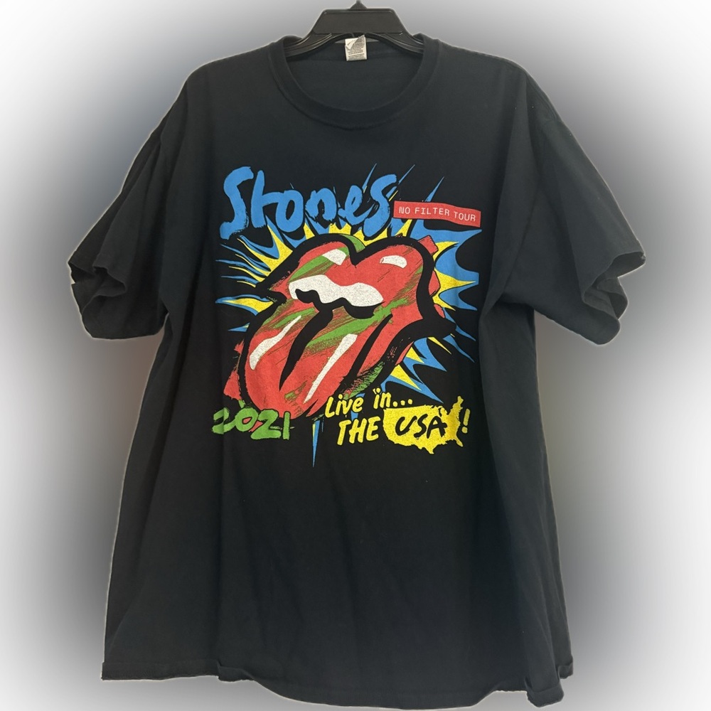 Rolling Stones No Filter Tour 2021 XL concert shirt